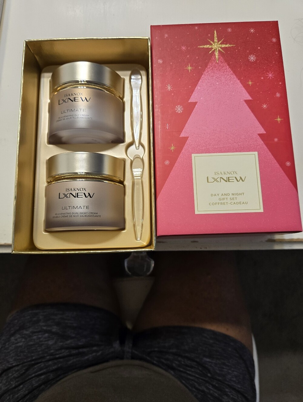 Avon LXNEW Ultimate Rejuvenating Day & Night Cream Set - Gold